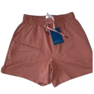 Market and Spruce women’s pull on drawstring waist ash rose shorts size xs